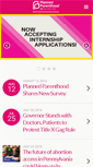 Mobile Screenshot of plannedparenthoodpa.org